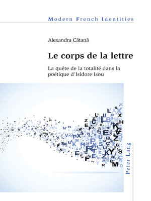 cover image of Le corps de la lettre